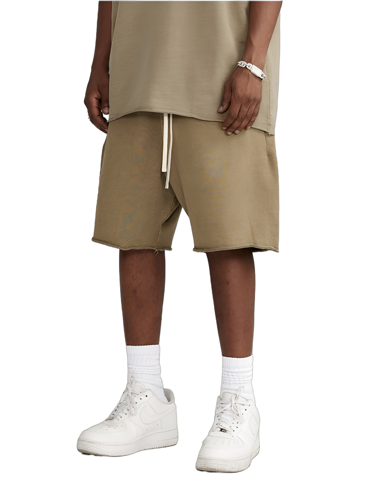 Distressed Oversize Shorts (400G)